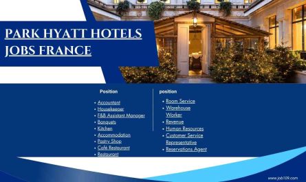 Park Hyatt Hotels Jobs France