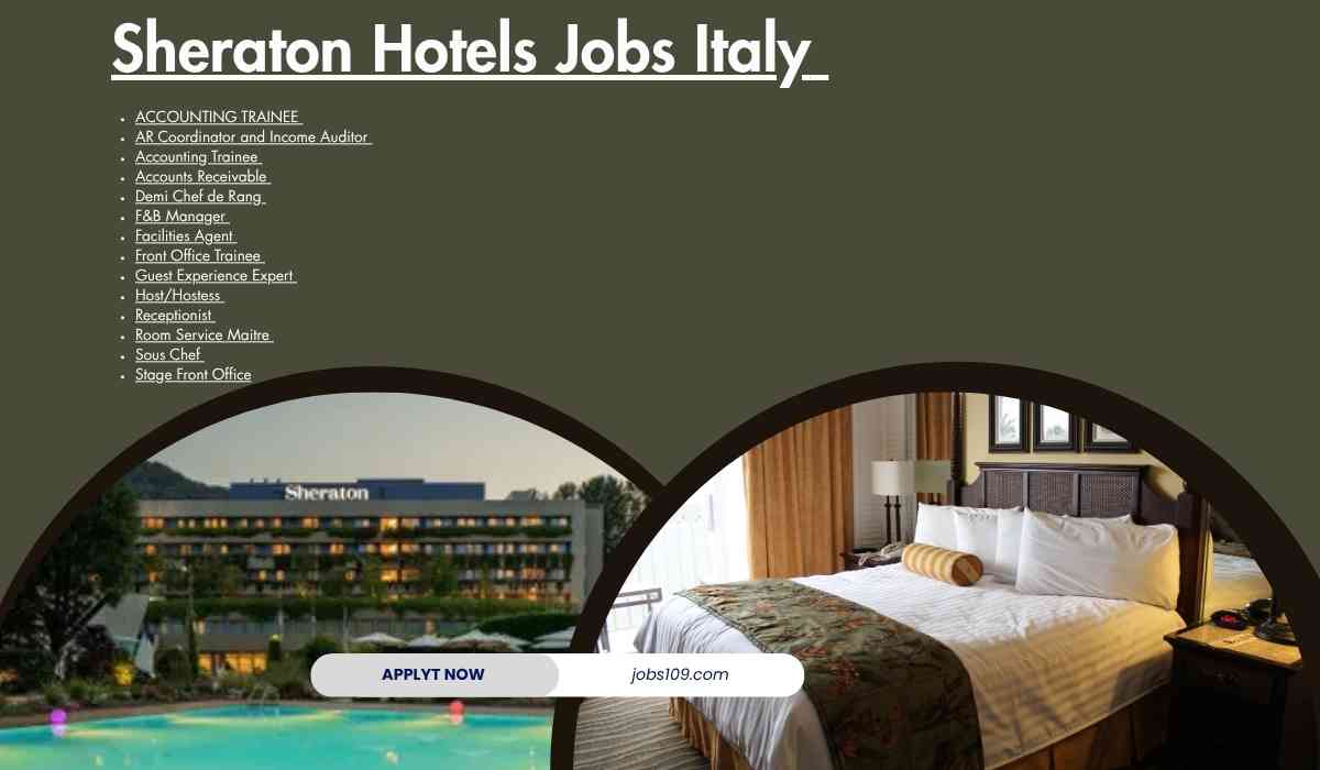 Sheraton Hotels Jobs Italy